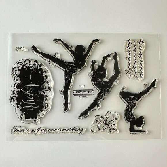 My Acrylix C1455 Aspire Close To My Heart Stamps - Picture 1 of 2